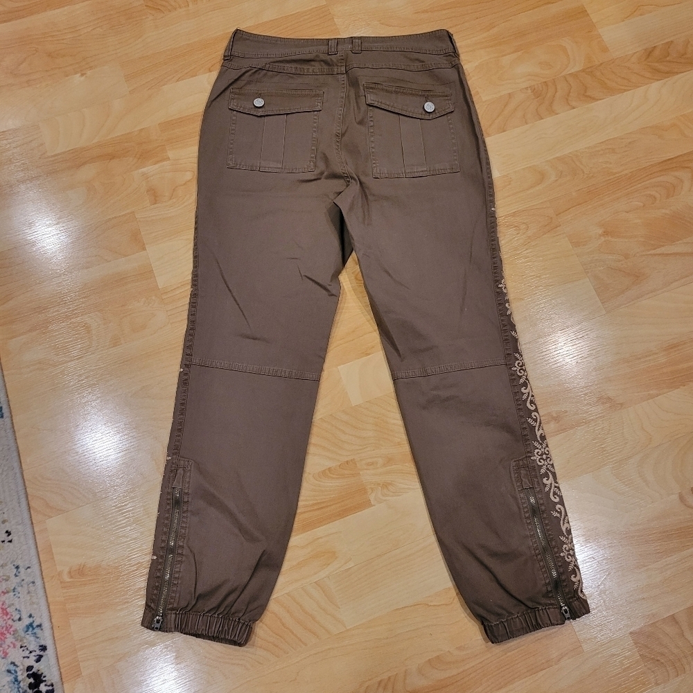 Sundance Melbourne Embroidered Jogger Size 4 - Picture 6 of 10